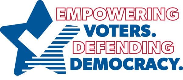 Empowering voters defending democracy.